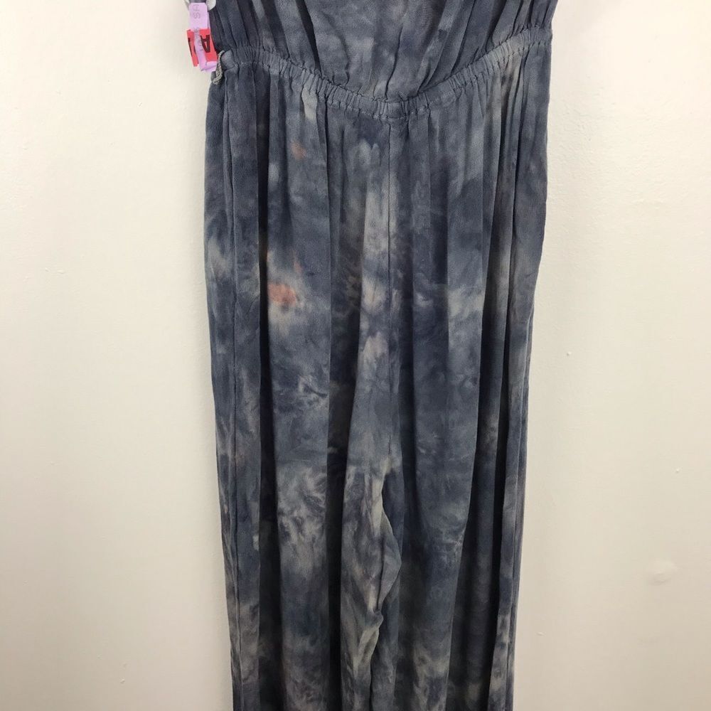 Free people acid wash sleeveless jumpsuit - Picture 6 of 8